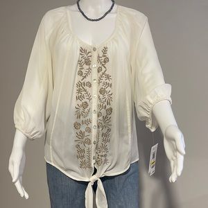 NWT Style&Co Top M